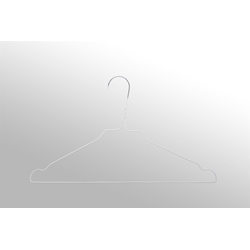 Perchas galvanizada lacada blanca MEVO - Imagen 1