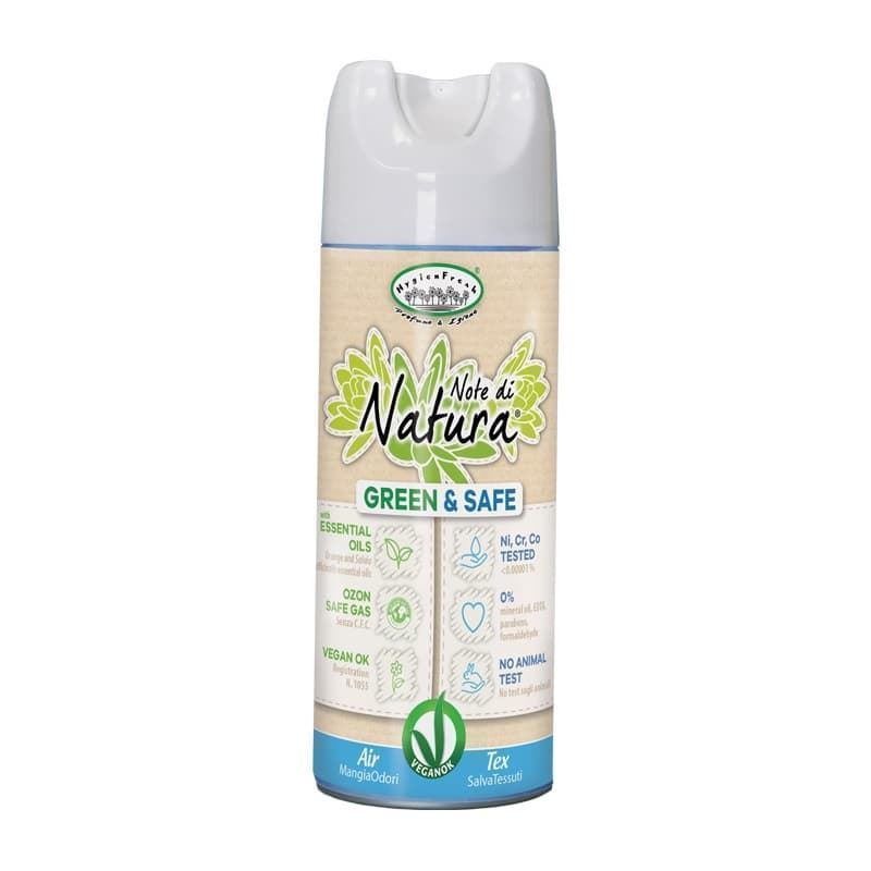 Spray desodorante Tex&Air Green&Safe - Note di Natura - Imagen 1